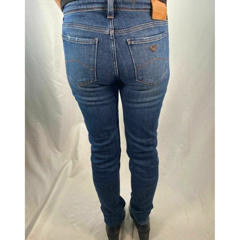 Armani Jeans Blue Skinny Jeans